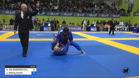 ALEXANDER KALANDARISHVILI vs JOACHIM MIINALAINEN #ibjjfeuro2020 #bjf_нашилюди