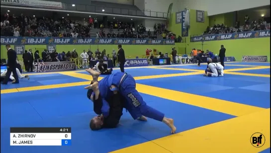 2 ANDREY ZHIRNOV vs MATTHEW JAMES #ibjjfeuro2020 #bjf_нашилюди