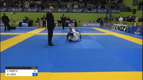 VIACHESLAV KOBETS vs MARCO LOCCI #ibjjfeuro2020