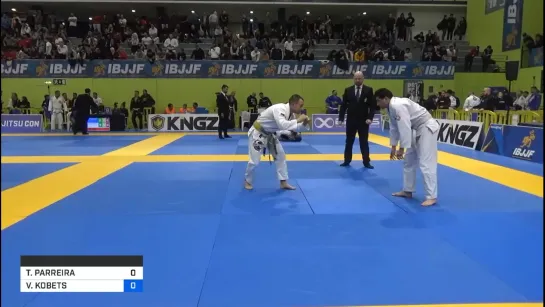 TIAGO PARREIRA vs VIACHESLAV KOBETS  #ibjjfeuro2020