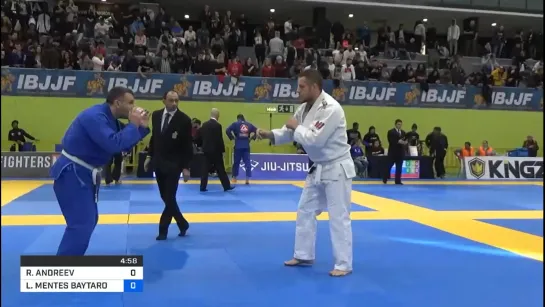 2 ROMAN ANDREEV vs LEVENT MENTES BAYTAROGLU #ibjjfeuro2020