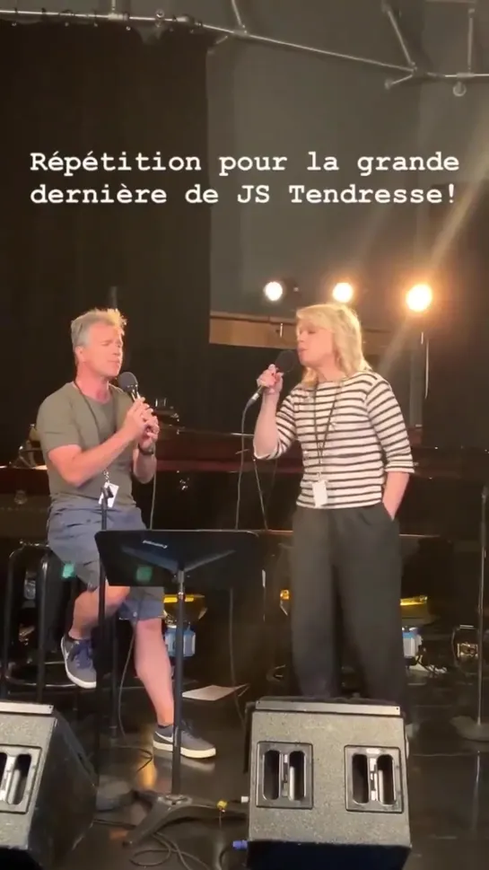 Bruno Pelletier - Pour la dernière de js tendresse sur #icimusique avec l’incomparable @girardje et la superbe Martine st-Claire