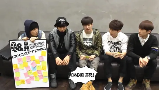 [Behind The BIGSTAR: 150319] #37 Q&A BIGSTAR Фанмитинг по случаю Дней Рождения Угрей92 (빅스타 장어92 팬미팅 Q&A) (VK)