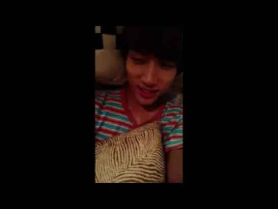 [MESSAGE: 26.08.2013] BIGSTAR Raehwan's Video call