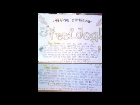 FEELDOG birthday video