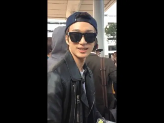 [FANCAM: 131108-09] BIGSTAR Рэхван @ Аэропорт Kansai