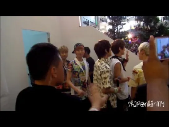 [FANCA: 130922] BIGSTAR Before Performance in Backstage @ Inspiring Korea Festival in Pavillion