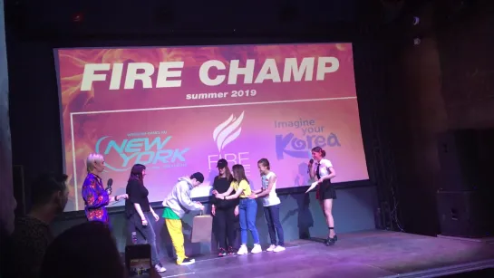 [EVENT: 190804] Вручение FEELDOG'у подарков от OnlyOne и UNME @ FIRE CHAMP Summer 2019