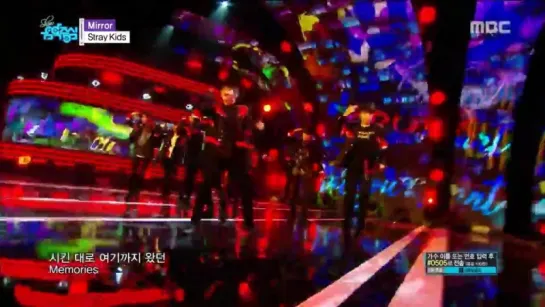 [VIDEO] 180428 Stray Kids - "Mirror" @ Music Core