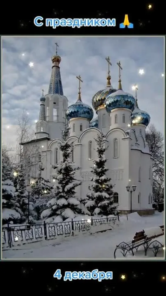 Введение во Храм Пресвятой. Богородицы🙏