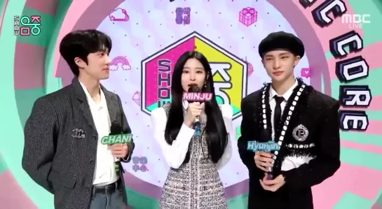 [VIDEO] 201205 Hyunjin MC Cut @ Music Core