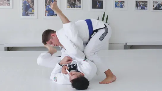 Gui Mendes - ATTACKING THE ARMBAR FROM OPEN GUARD USING COLLAR AND SLEEVE GRIPS