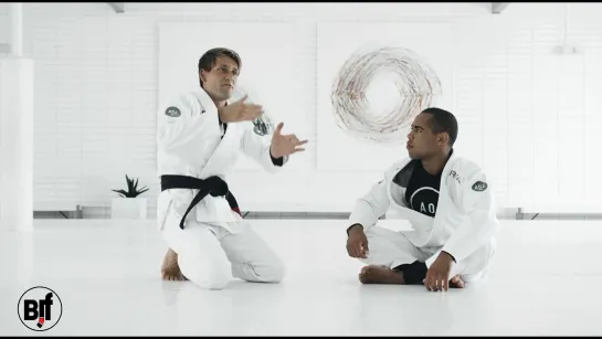 Rafael Mendes - 2 PASSING HALF GUARD WITH HEAD AND ARM + TRIPOD