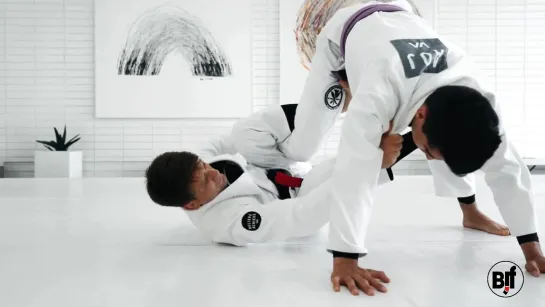 Rafael Mendes - 2 FORCING OPPONENT TO POST HANDS FROM DLR TO SETUP ATTACKS  #bjf_aoj