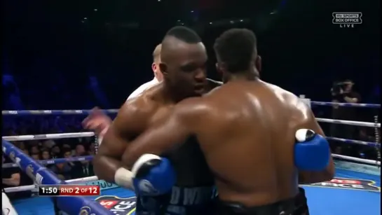 2016-12-10 Dillian Whyte vs Dereck Chisora