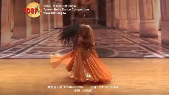 2012 Taiwan Open Bellydance Competition Amateur solo Champion-Yulia Chiu