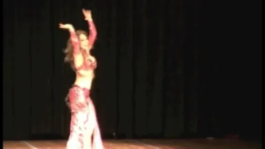 Maria at Tito's show - belly dance - Hawa Al Nil