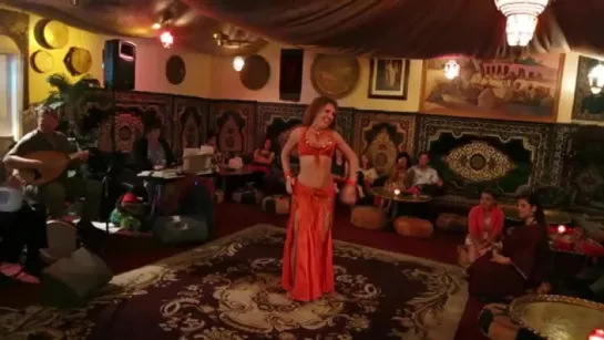 Maria at El Morocco ~ belly dance ~ Mavi Mavi Miserlou tabla