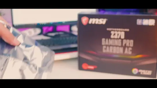 MSI Z370 GAMING PRO CARBON AC Анбоксинг