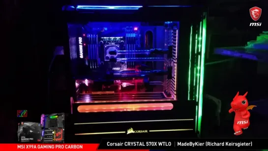 Corsair CRYSTAL 570X WTLO-Lucky