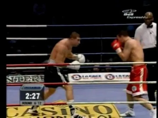 Lucian Bute vs Sergey Tatevosyan / (2007-01-26).