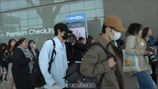 [180320 fancam] ICN 인천공항 DE - 오사카 가는 날 _)