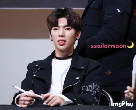 161203 IMFACT - Jian @ Фансайн в Мёндоне