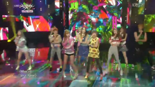 Предебют Чжиан: 130531 4minute - Whats your name @ Music Bank