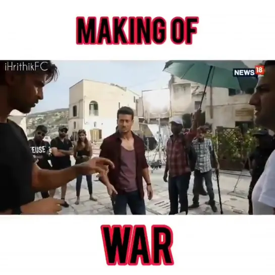 Making of HGOTY WAR!! - HrithikTowersOver2019