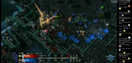 Starcraft 2. BlizzCon 2014 WCS Grand Final. Life vs MMA Game 3