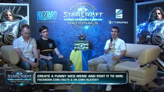 WCS 2012 - Starcraft II [Day 1, Ukraine]  Russian Federation and Ukraine Nationals. Part 2