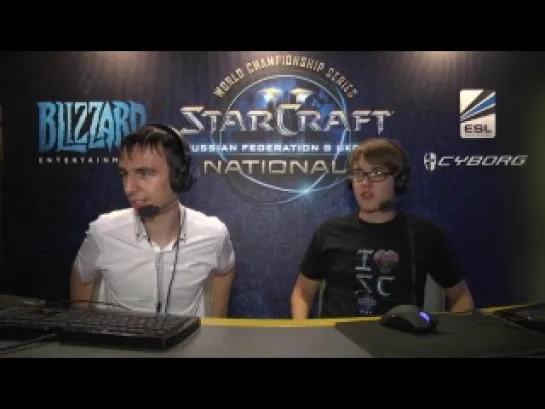 WCS 2012 - Starcraft II [Day 1, Ukraine]  Russian Federation and Ukraine Nationals. Part 5