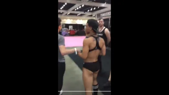 Fleshjack is at @RuPaulsDragCon with @Boomer_Banks, @liamrileyc pt2