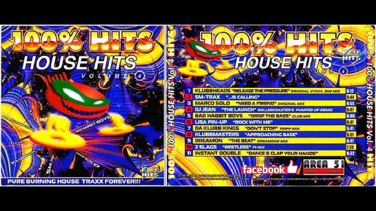 100% HITS - HOUSE HITS VOL.4 (1999)(FULL ALBUM)