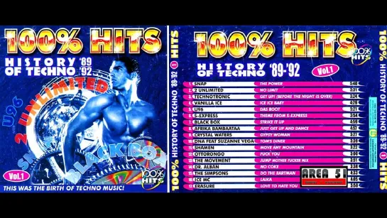 100% HITS - HISTORY OF TECHNO 89-92 VOL.1 (FULL ALBUM)