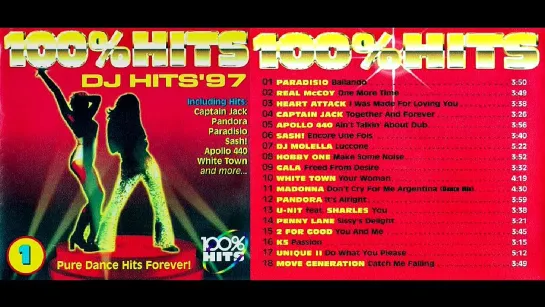 100% HITS - DJ HITS ´97 (1997)(FULL ALBUM)