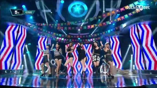 [PERF] 150820 T-ARA - So Crazy @ M!Countdown