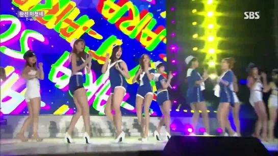 [PERF] 150816 T-ARA - So Crazy @ Inkigayo