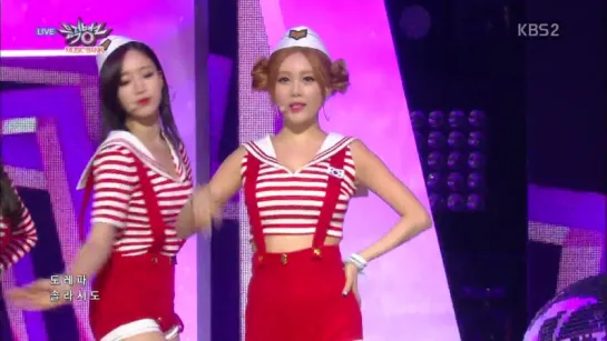 [PERF] 150811 T-ARA - So Crazy @ Music Bank