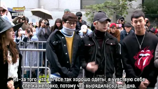 [Рус.саб][02.11.2016] Monsta X Cut @ Music Video Bank stardust 2