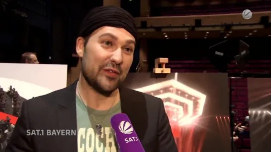 David Garrett - Explosive live! tour - Press Conference Munich 14-3-2016 (SAT 1 BAYERN)