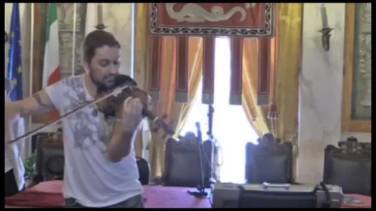 David Garrett - "  IO TI PENSO AMORE " con il violino di Paganini - 14.04.2016