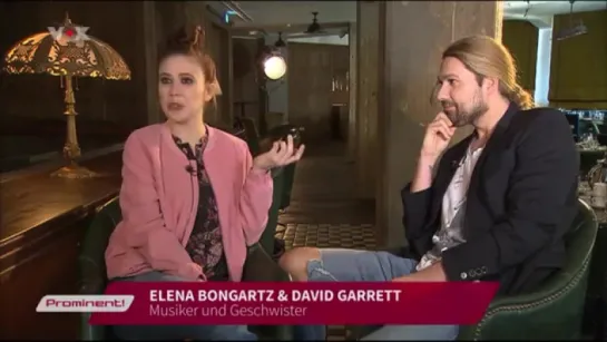 * DAVID GARRETT UND ELENA BONGARTZ - 13.05.2016 *