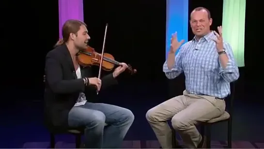 David Garrett - INTERVIEW AT KWIE PUBLIC TELEVISION ( part 3 ) - 04.08.2013