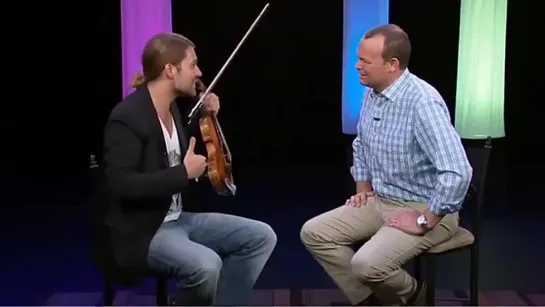 David Garrett - INTERVIEW AT KWIE PUBLIC TELEVISION ( part 4 ) - 04.08.2013