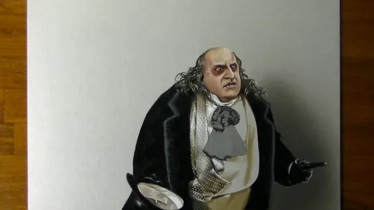 Penguin (Danny DeVito) Batman Returns - Drawing  3D Art