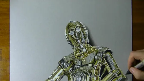 C-3PO ¦ Star Wars ¦ Drawing #5 + special ending