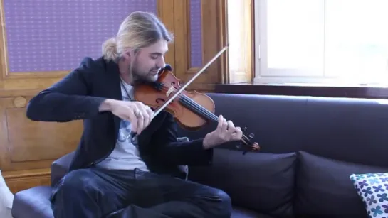 David Garrett - GREETINGS TO SWEDISH BLOGREADERS - 31.03.2011