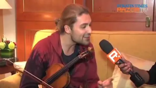 David Garrett - RAZOR TV ( part.1 ) - 20.10.2011