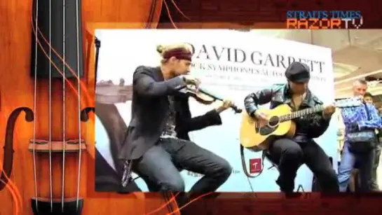 David Garrett - " PIRATES OF THE CARIBBEAN " - Razor TV , 20.10.2011